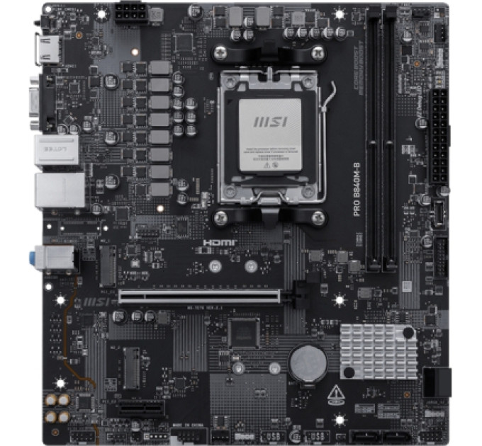 MSI Материнська плата MSI PRO B840M-B