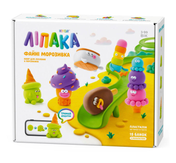 Lipaka Набір для творчості Lipaka Файні морозивка (15029-UA01)