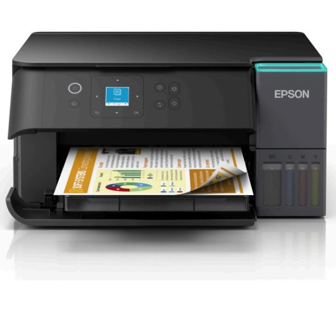 Epson Багатофункціональний пристрій Epson EcoTank L4360 WiFi (C11CL41411)