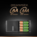 Duracell Зарядний пристрій Duracell CEF14 + AA/HR06 NI-MH 1300 mAh BL 2шт + AAA/HR03 NI-MH 750 mAh BL 2шт