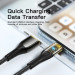 Essager Дата кабель USB 2.0 AM to USB-C 1.0m 7A black Essager (EXCT-XJ01-P)