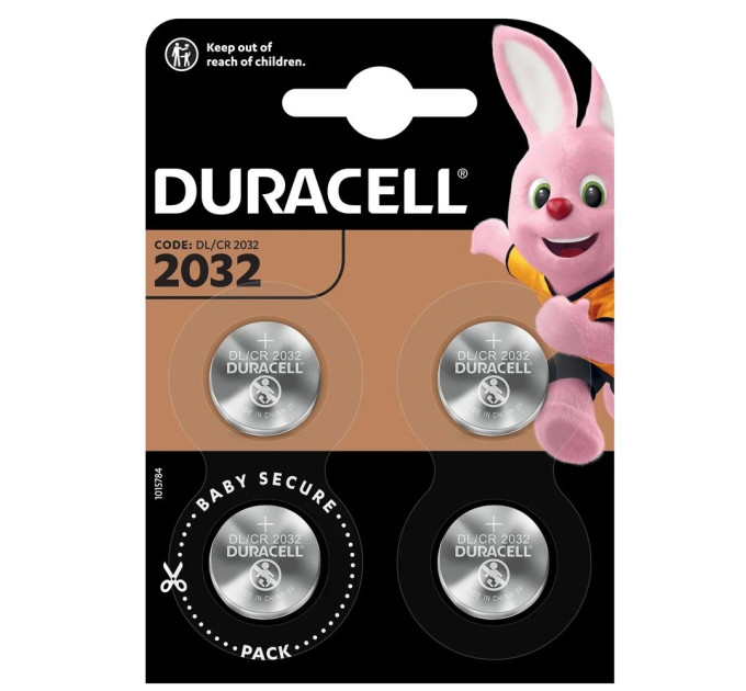 Duracell Батарейка Duracell DL 2032 BL 4шт