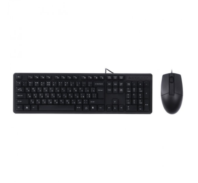 A4Tech Комплект A4Tech KK-3330 USB Black (KK-3330 Black)
