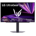 LG monitors Монітор LG 27" 27GX704A-B 2xHDMI, DP, USB, OLED, 2560x1440, 240Hz, 0.03ms, DCI-P3 98.5%, G-SYNC, FreeSync, Pivot, HDR400