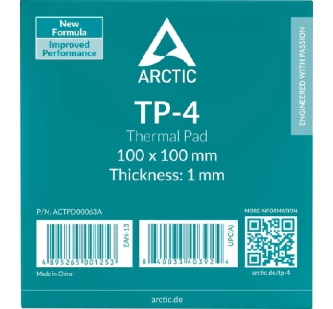 Arctic Термопрокладка Arctic 100X100X1.0 (ACTPD00063A)