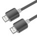 HOCO Кабель мультимедійний HDMI M to HDMI M 2.0m V2.0 4K black HOCO (6931474799395)