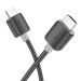 HOCO Кабель мультимедійний HDMI M to HDMI M 2.0m V2.0 4K black HOCO (6931474799395)