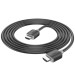 HOCO Кабель мультимедійний HDMI M to HDMI M 2.0m V2.0 4K black HOCO (6931474799395)