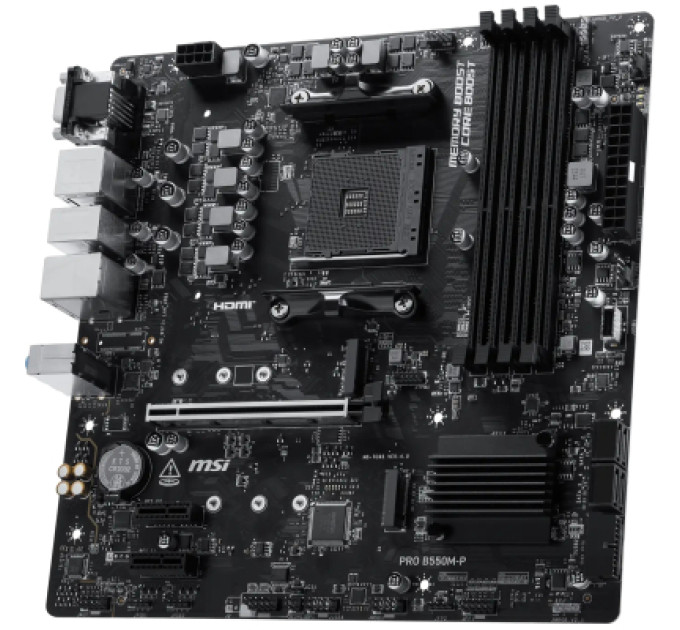 MSI Материнська плата MSI PRO B550M-P