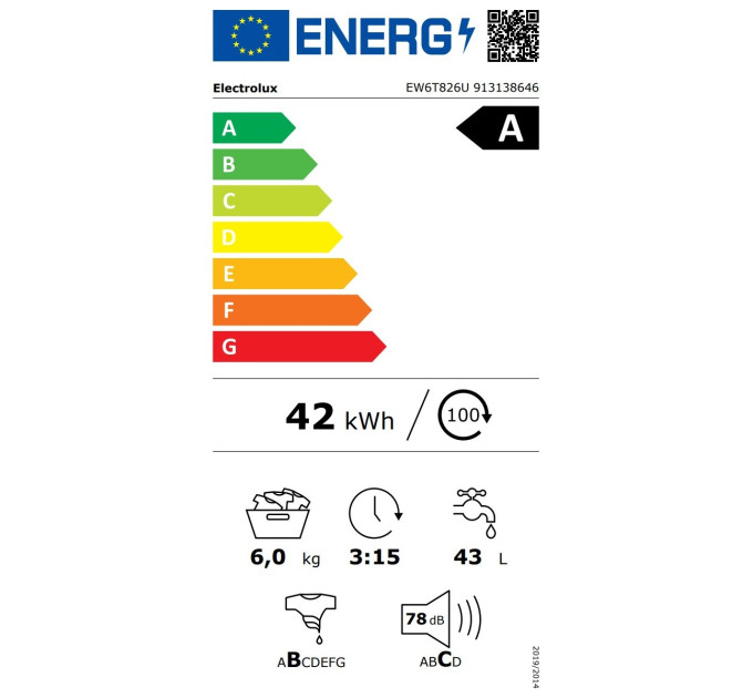 Electrolux Пральна машина Electrolux EW6T826U