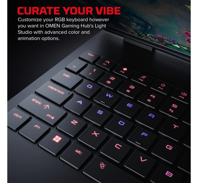 HP Ноутбук HP HyperX OMEN 15-gb0061ua 15.3" WUXGA IPS AG, AMD R5-240, 16GB, F512GB, NVD5060-8, DOS, чорний