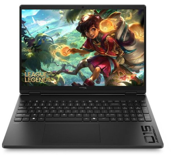 HP Ноутбук HP HyperX OMEN 15-gb0061ua 15.3" WUXGA IPS AG, AMD R5-240, 16GB, F512GB, NVD5060-8, DOS, чорний