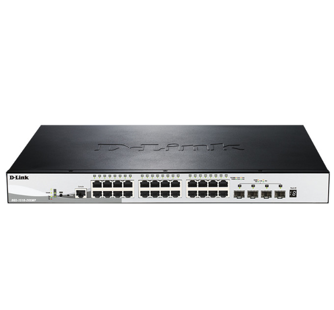 D-Link Комутатор мережевий D-Link DGS-1510-28XMP