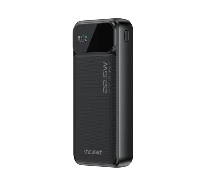 Choetech Портативний зарядний пристрій , 20000 mA, Choetech B729-CCBK чорний