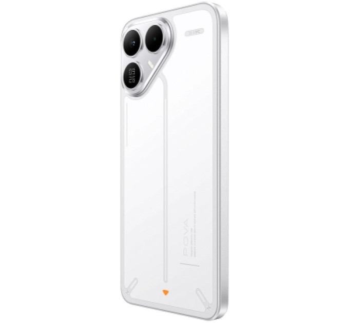 Tecno Мобільний телефон Tecno POVA 8 8/128Gb Arc White (4894947132292)