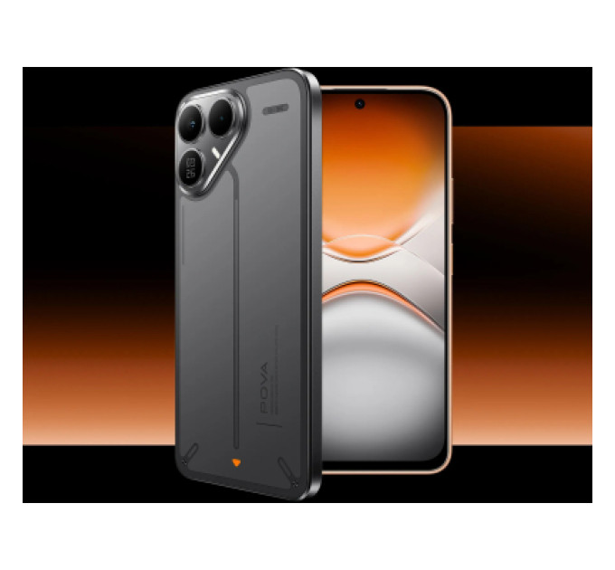 Tecno Мобільний телефон Tecno POVA 8 8/256Gb Graphite Black (4894947132339)