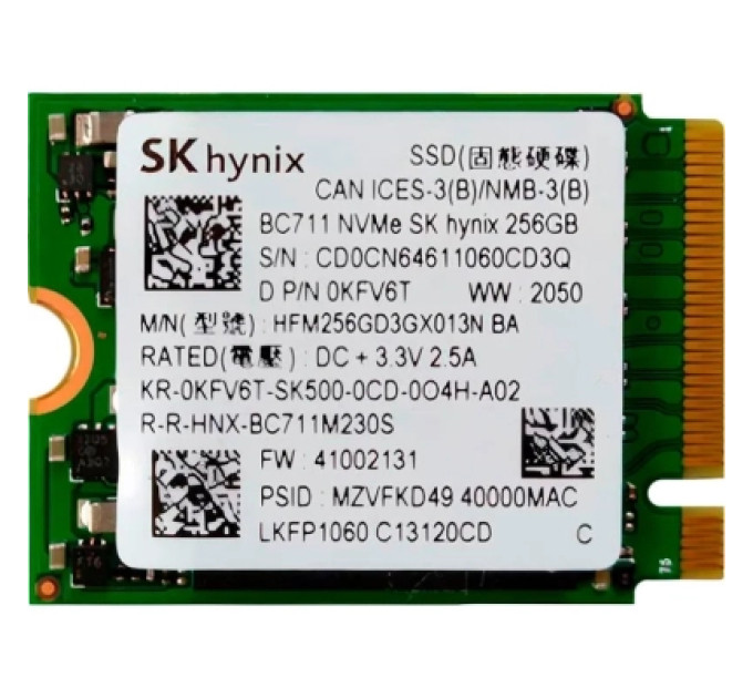 Hynix Накопичувач SSD M.2 2230 256GB Hynix (HFM256GD3GX013N)