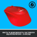 Logitech Мишка Logitech M330 Silent plus Red (910-004911)