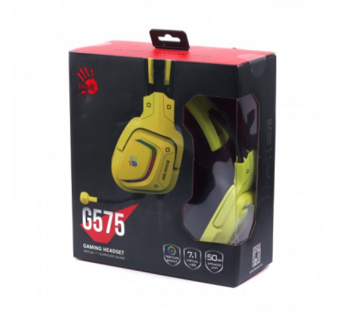A4Tech Навушники A4Tech Bloody G575 Punk Yellow