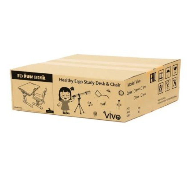 FunDesk Парта зі стільцем FunDesk Vivo Grey (221892)