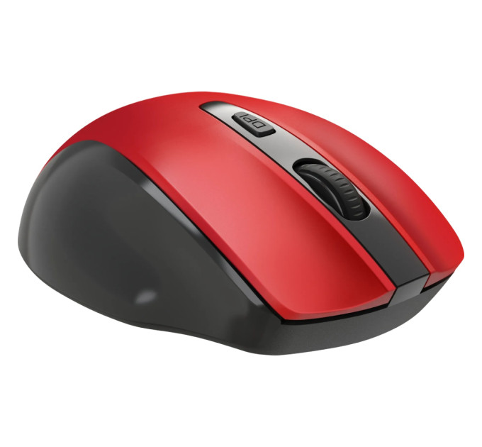 Defender Мишка Defender Prime MB-053 Silent Wireless Red (52052)