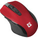 Defender Мишка Defender Prime MB-053 Silent Wireless Red (52052)