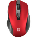 Defender Мишка Defender Prime MB-053 Silent Wireless Red (52052)
