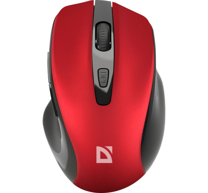 Defender Мишка Defender Prime MB-053 Silent Wireless Red (52052)