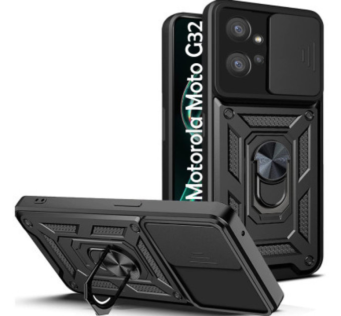 BeCover Чохол до мобільного телефона BeCover Military Motorola Moto G32 Black (708177)