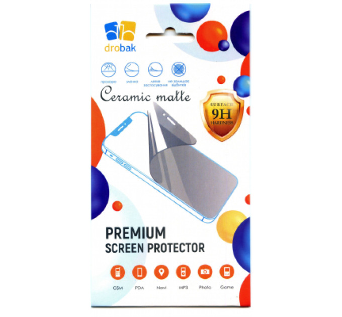Drobak Скло захисне Drobak Matte Ceramics Apple iPhone 14 Plus (535325) (535325)