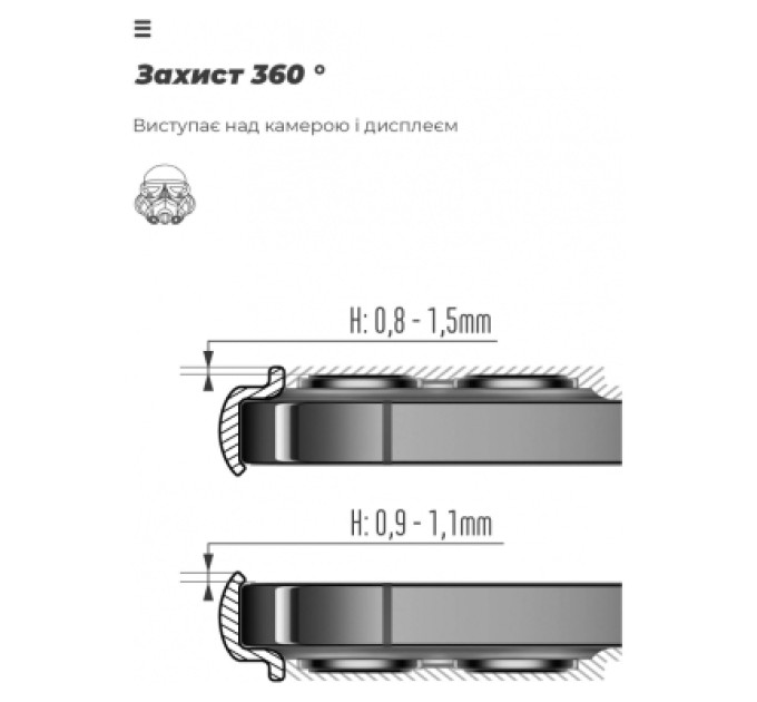 Armorstandart Чохол до мобільного телефона Armorstandart ICON Case Samsung S23FE 5G Camera cover Black (ARM69628)