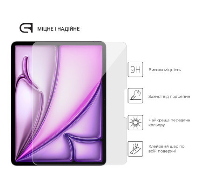 Armorstandart Скло захисне Armorstandart Glass.CR Apple iPad Air 13 2024 / Pro 13 2024 Clear (ARM74632)
