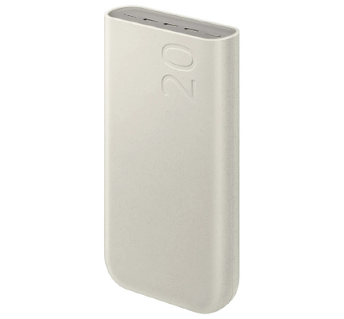 Samsung Батарея універсальна Samsung 20000mAh, SuperFastCharge2.0/45W, PD/3.0, PDO/PPS, Beige (EB-P4520XUEGEU)