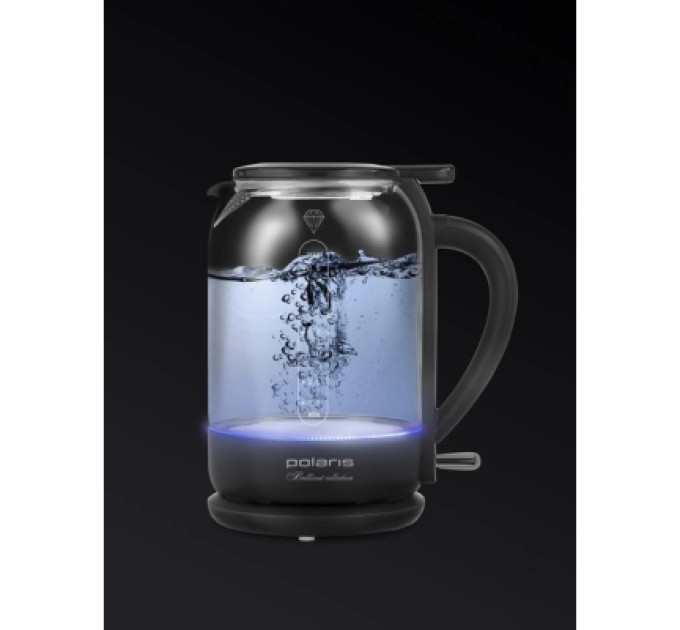 Polaris Електрочайник Polaris PWK 17103CGL Water Way Pro Чорний