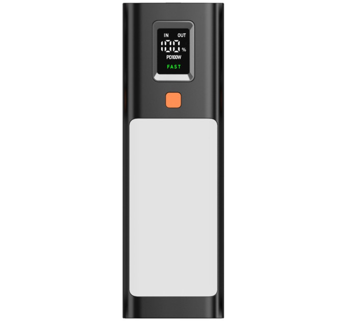 Sigma Батарея універсальна Sigma X-power SI20A9QLX 20000mAh, PD/100W, LED, flashlight, cable 100w, black (4827798877814)