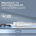 Promate Дата кабель USB 2.0 AM to Lightning 1.0m 2A xCord-Ai white Promate (xcord-ai.white)