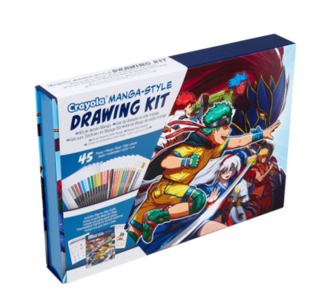Crayola Набір для творчості Crayola Аніме та манга набір для малювання (04-2938)