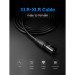 Ugreen Кабель мультимедійний XLR M to XLR F 5.0m AV130 black Ugreen (20712)