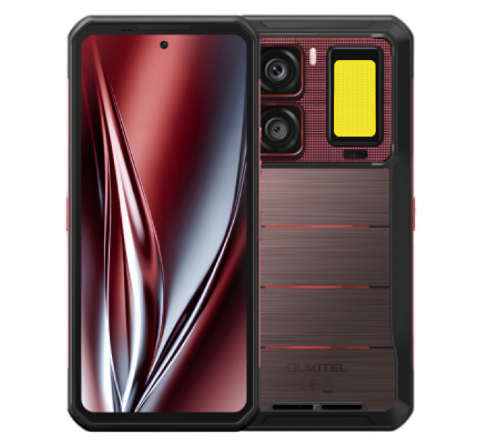 OUKITEL Мобільний телефон OUKITEL WP300 12/512GB Black-Red (6941749808561)