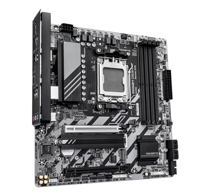 GIGABYTE Материнська плата AMD B850 SAM5 MATX B850M DS3H 1.1 GIGABYTE