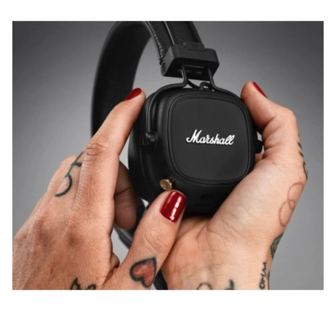 Marshall Навушники Marshall Major IV Black (1005773)
