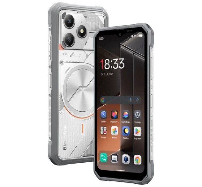 Blackview Мобільний телефон Blackview FORT 100 8/128GB White (6931548325192)