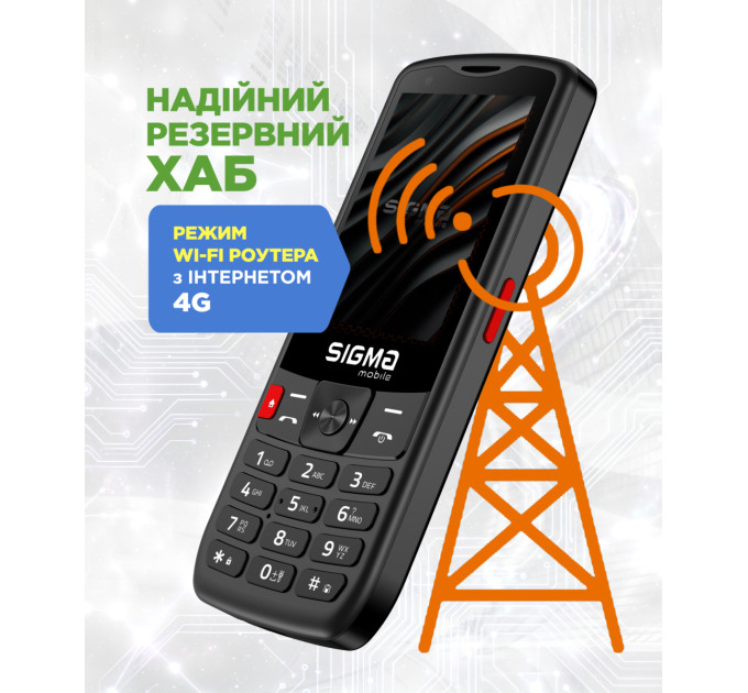Sigma Мобільний телефон Sigma X-style S3501 Black (4827798345511)