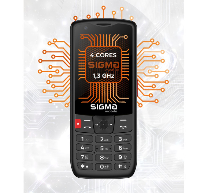 Sigma Мобільний телефон Sigma X-style S3501 Black (4827798345511)