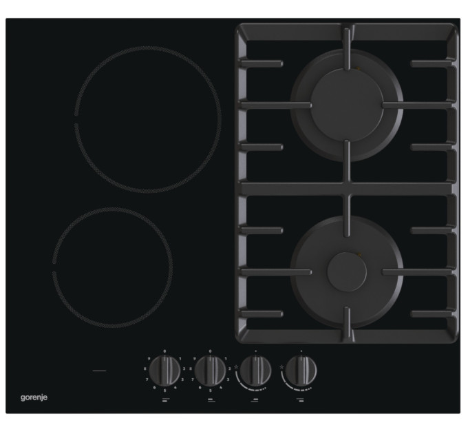 Gorenje Комбінована варильна поверхня Gorenje GCE 691 BSC (BGR6CAB-E1F)
