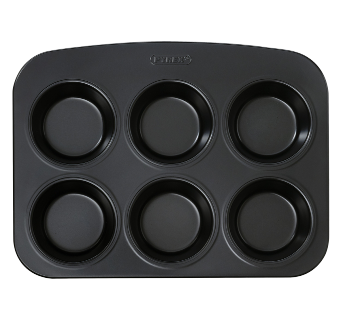 Pyrex Форма для мафінів Pyrex Glide, 6 шт