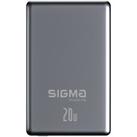 Батарея універсальна Sigma X-power SI05A7QL-MAG 5000mAh, Magnetic wireless 15W, PD, QC, 20Wmax, MagSafe (4827798359419)