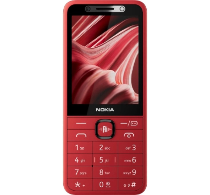 Nokia Мобільний телефон Nokia 215 4G DS 2026 Red