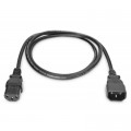Digitus Кабель живлення C13 to C14 1.2m Digitus (AK-440201-012-S)