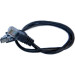 Патч-корд 0.5м UTP cat.5e, CCA, black GEAR (GPC-UTPCCARJ45-0.5B)